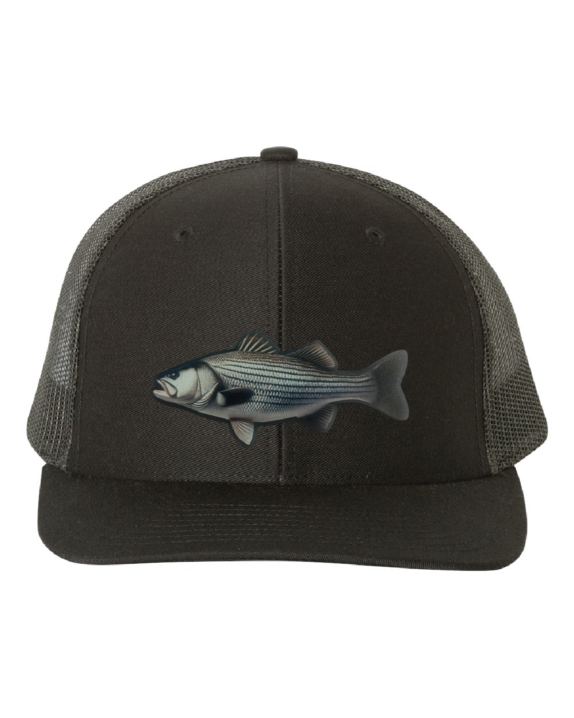 Striped Bass on a Richardson 112 Trucker Hat