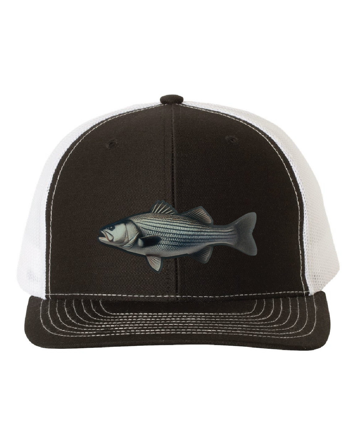 Striped Bass on a Richardson 112 Trucker Hat