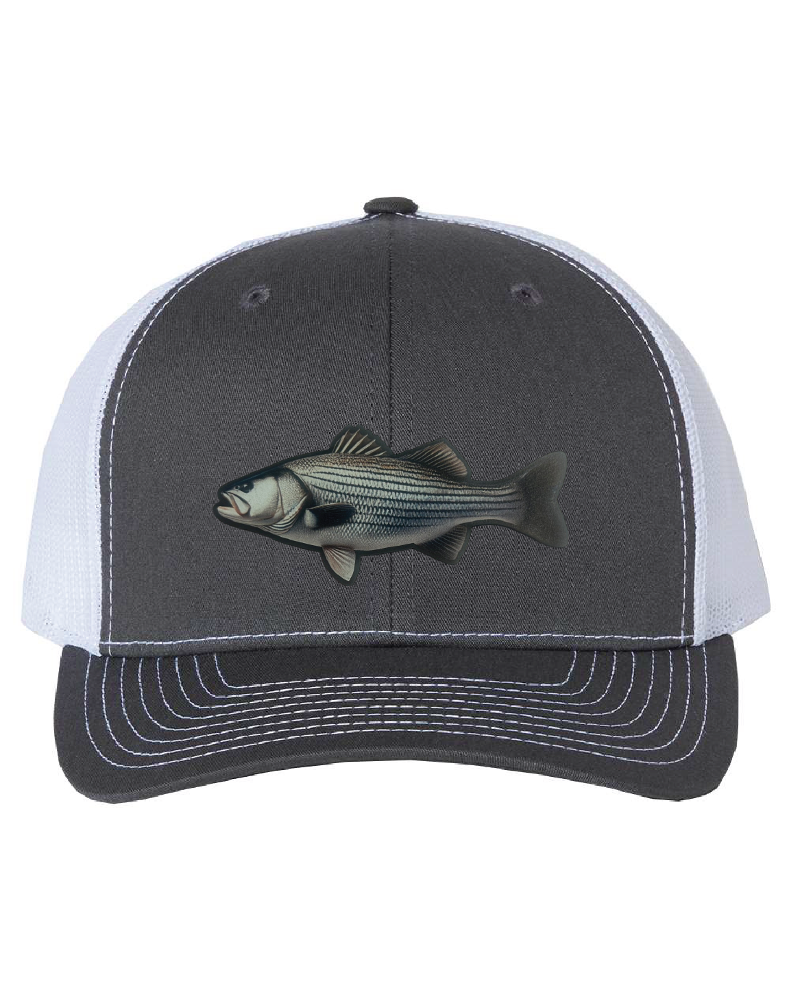 Striped Bass on a Richardson 112 Trucker Hat