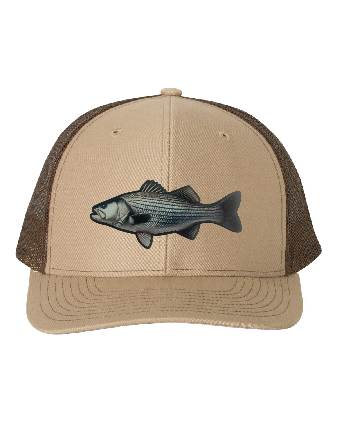 Striped Bass on a Richardson 112 Trucker Hat