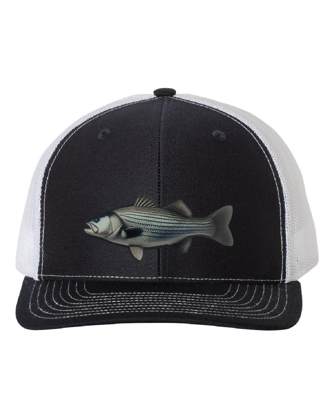 Striped Bass on a Richardson 112 Trucker Hat