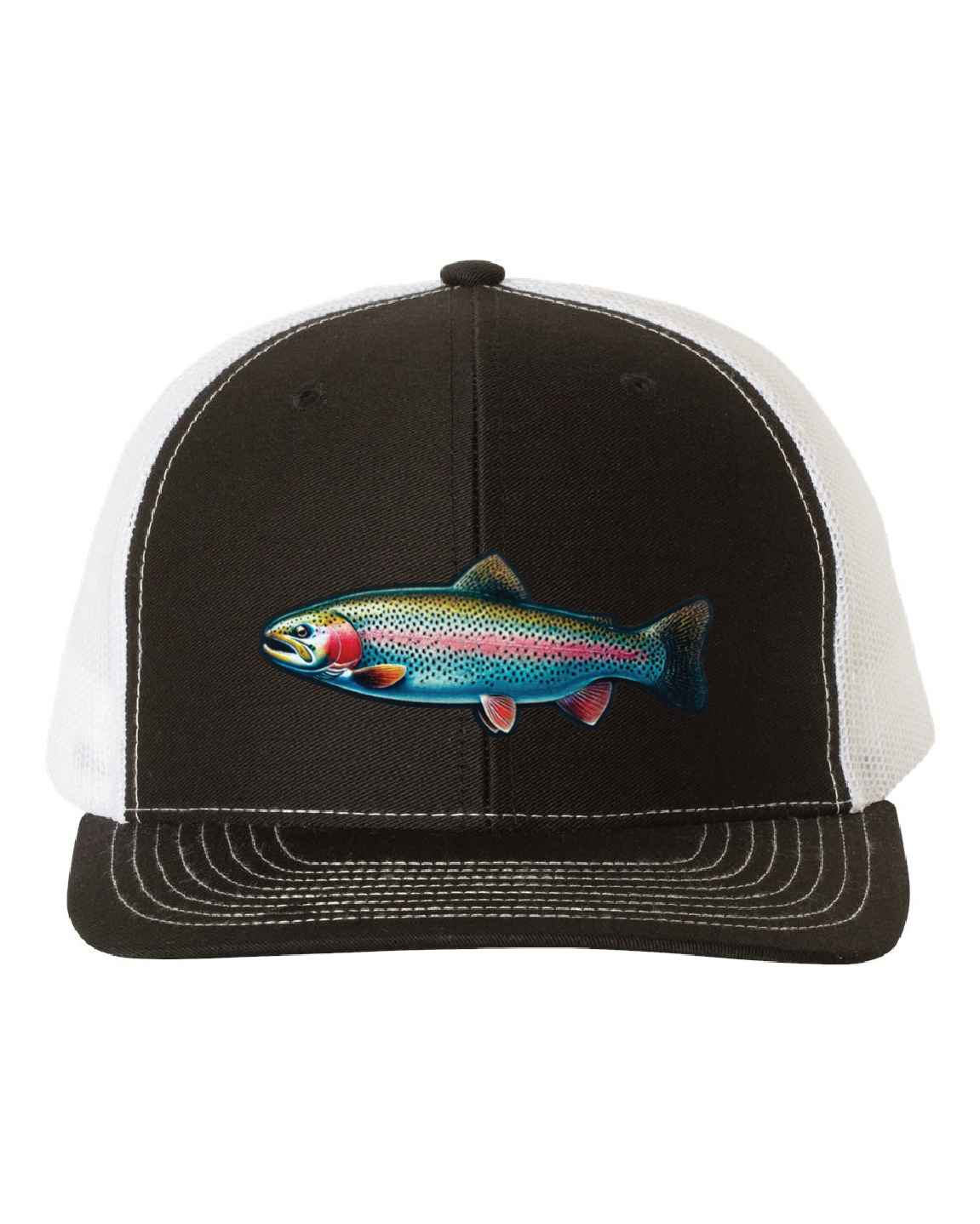 Rainbow Trout on a Richardson 112 Trucker Hat