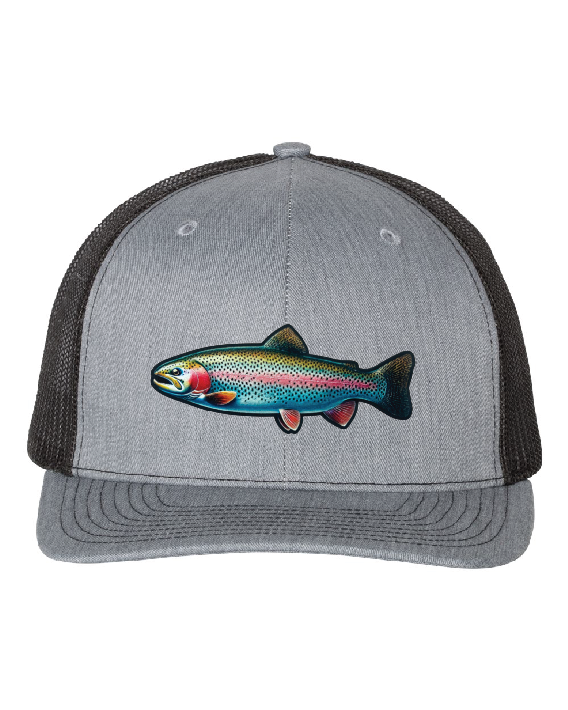 Rainbow Trout on a Richardson 112 Trucker Hat