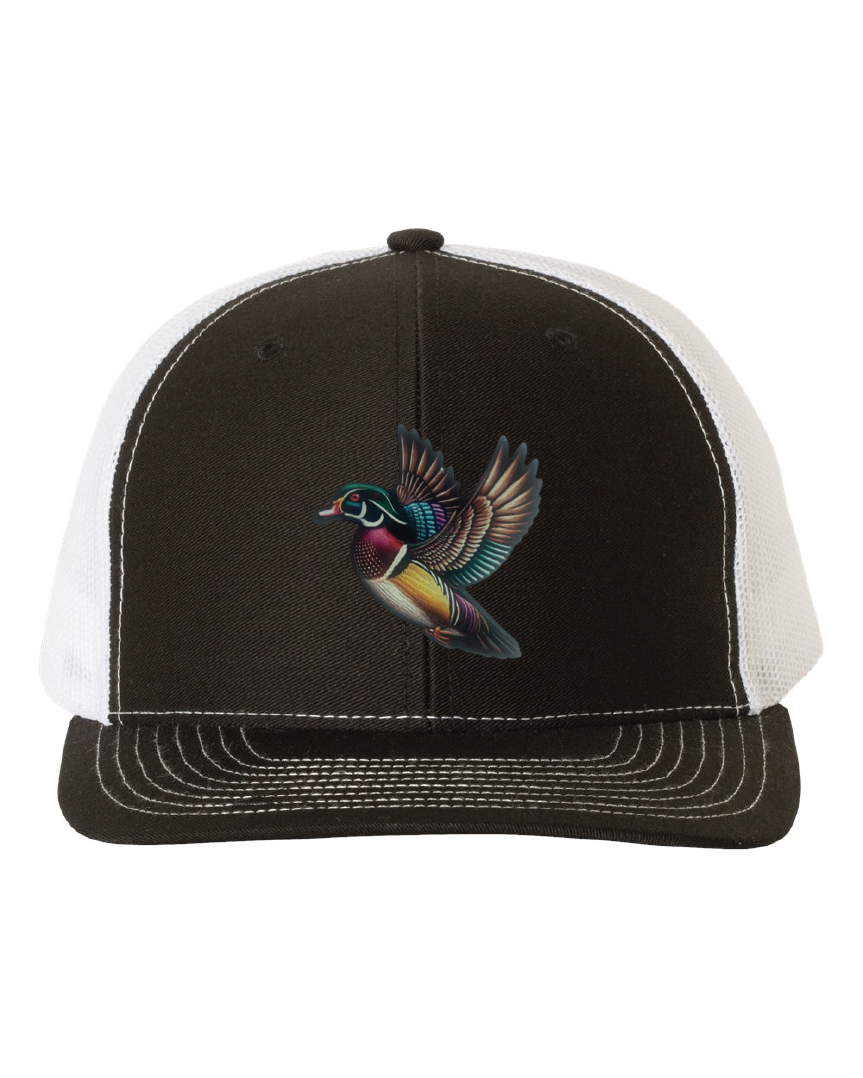 Wood Duck on a Richardson 112 Trucker Hat