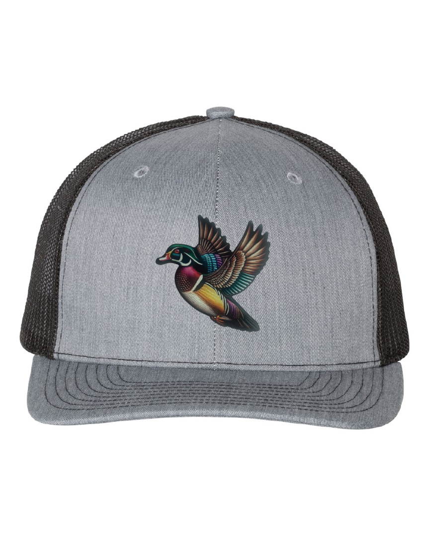 Wood Duck on a Richardson 112 Trucker Hat