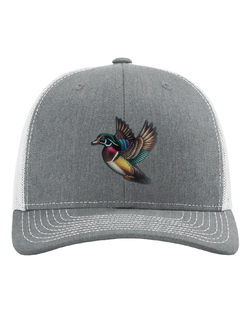 Wood Duck on a Richardson 112 Trucker Hat