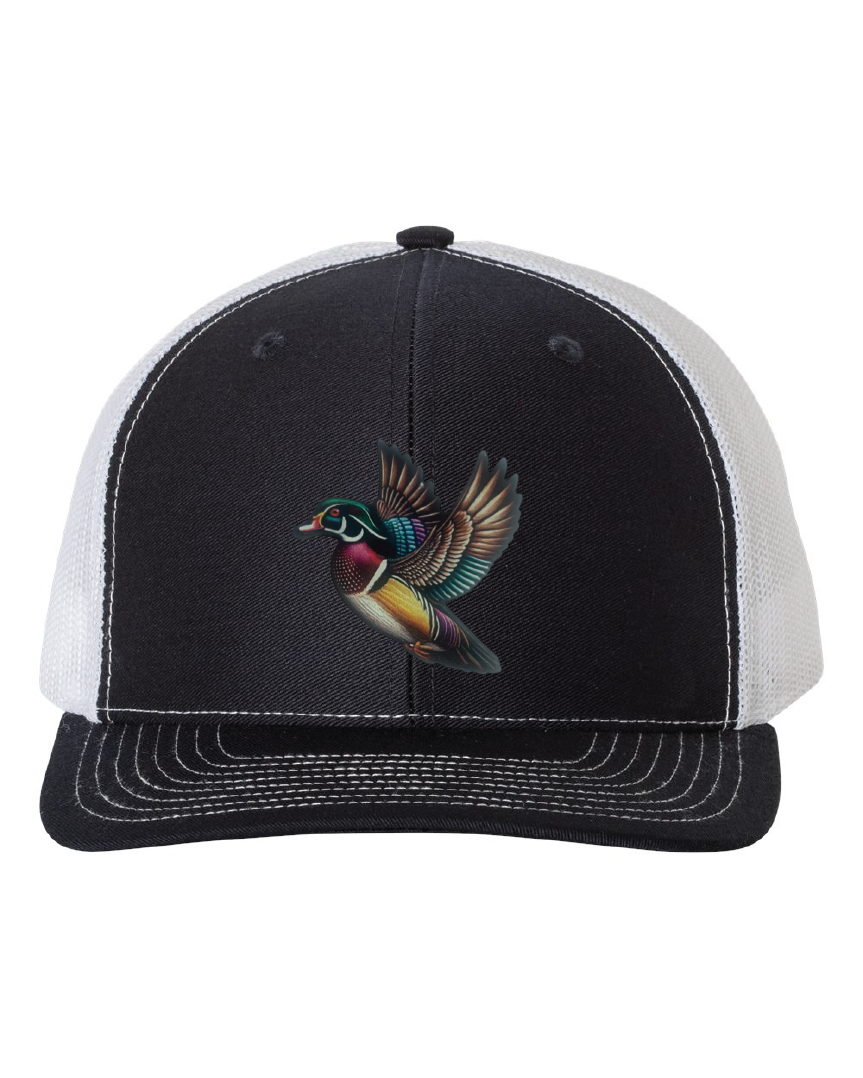 Wood Duck on a Richardson 112 Trucker Hat