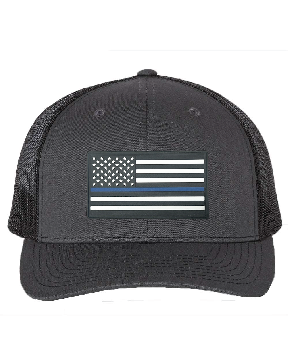 Richardson 112 Hats Charcoal/Black