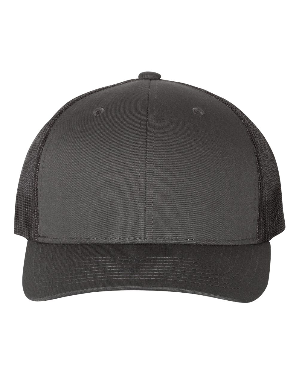 Custom Leatherette Patch on Yupoong 6606 Trucker Hat