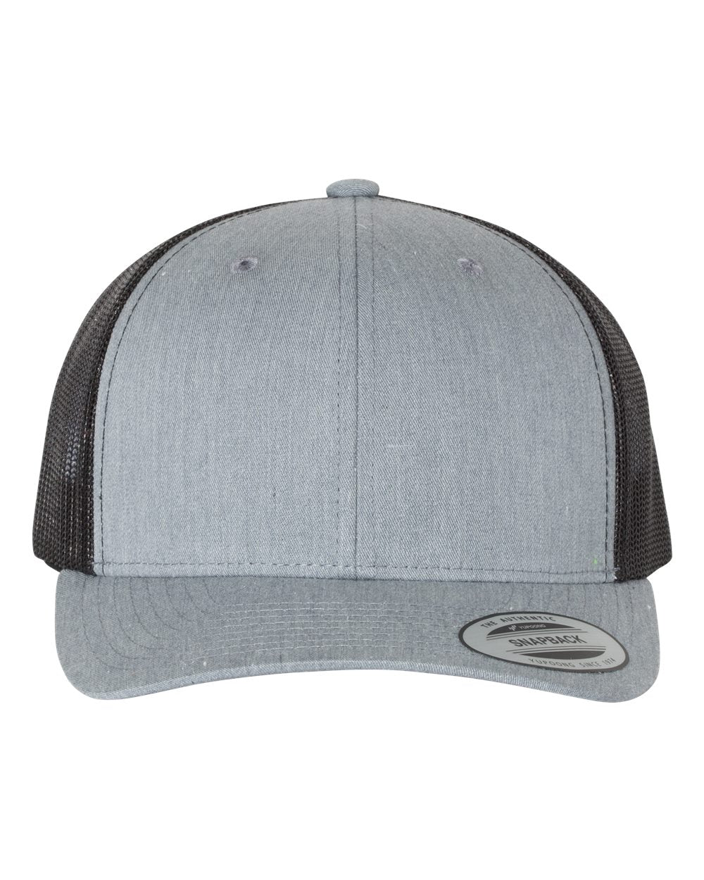 Custom Leatherette Patch on Yupoong 6606 Trucker Hat