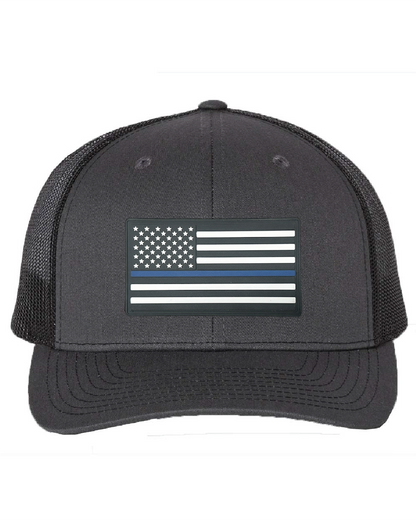 Richardson 112 Hats Charcoal/Black