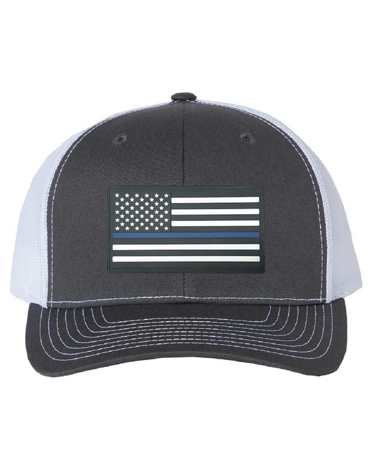 Richardson 112 Hats Charcoal/White