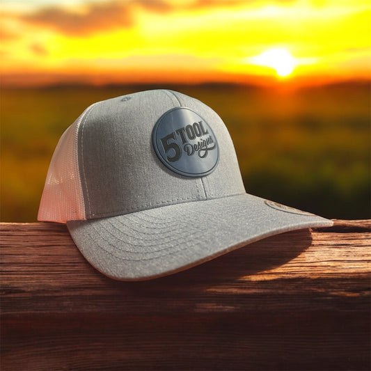 Personalized Yupoong 6606 Trucker Hat – Custom Leatherette Patch