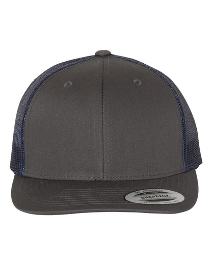 Custom Leatherette Patch on Yupoong 6606 Trucker Hat