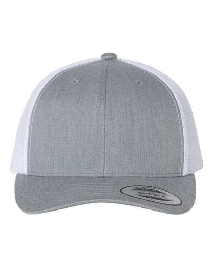Custom Leatherette Patch on Yupoong 6606 Trucker Hat