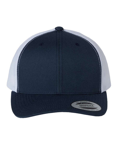 Custom Leatherette Patch on Yupoong 6606 Trucker Hat